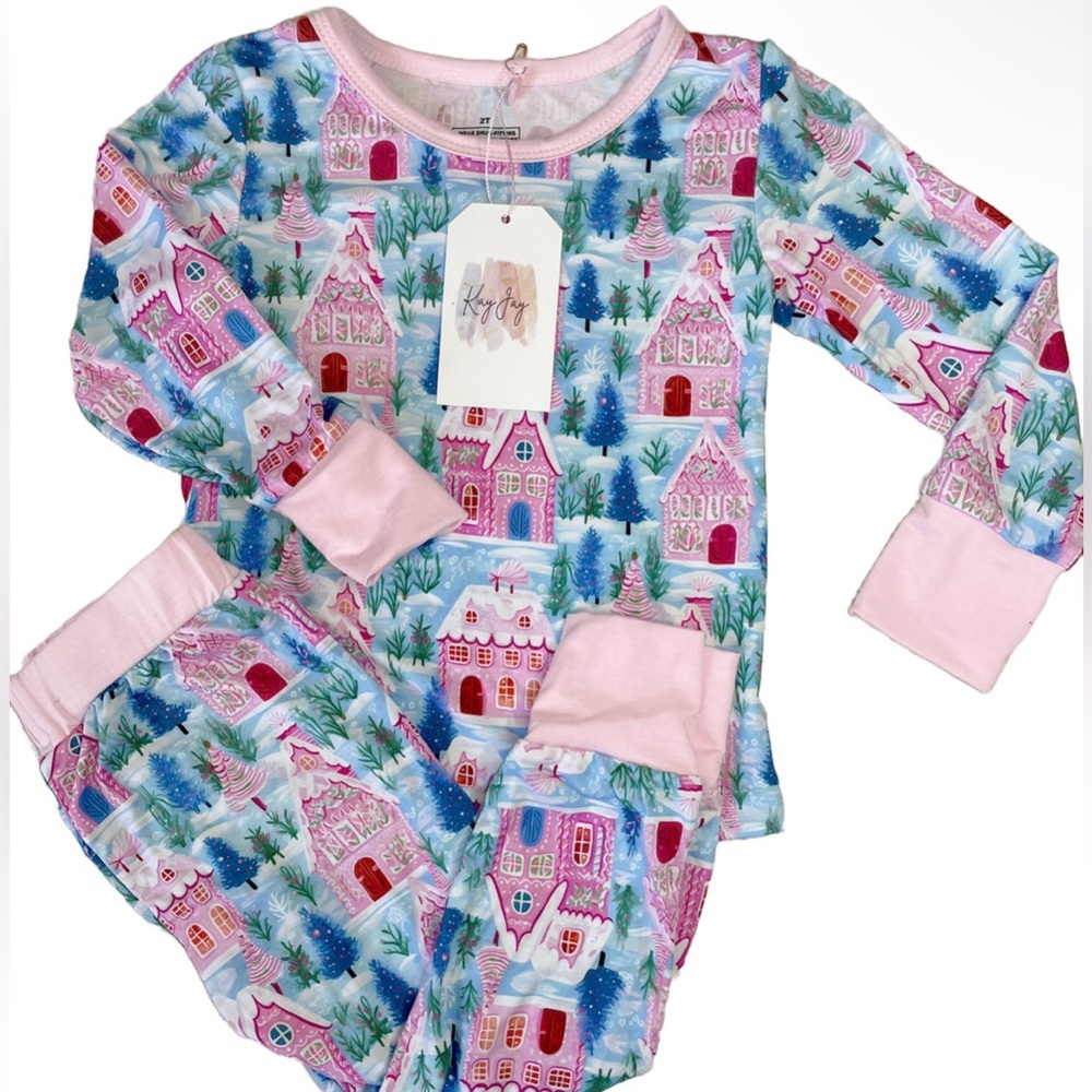 Custom gingerbread bamboo set